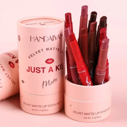 Handaiyan Just a Kiss Velvet Matte 8pcs Lipstick Set